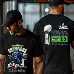Seattle Seahawks Super Bowl LX Champions T-Shirt  73